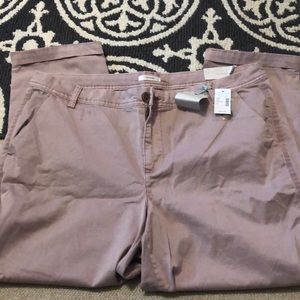 Maurice’s ankle length pants. Size 18